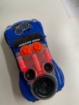 Coche de juguete azul Road Rippers