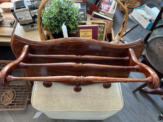 Perchero Sombrerero de Pared Vintage (Madera)