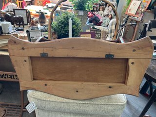 Perchero Sombrerero de Pared Vintage (Madera)