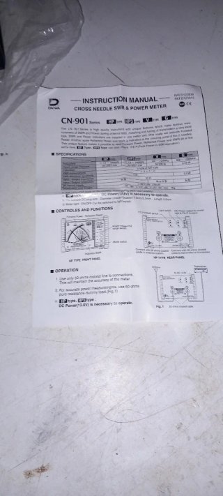 Medidor ROE SWR Daiwa CN-901 HP