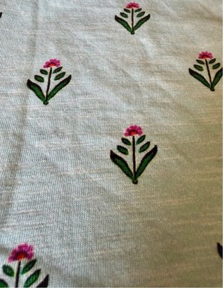 Camiseta Pedro del Hierro floral azul