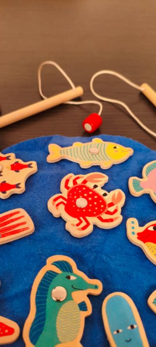 Juego de pesca infantil Tiskeleg