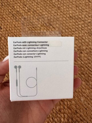 EarPods Apple Lightning Brancos