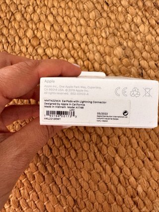 EarPods Apple Lightning Brancos