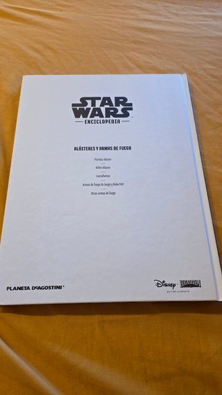 Star Wars Enciclopedia Blásteres armas fuego