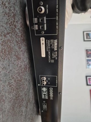 Sintonizador Yamaha TX-480 AM/FM Negro