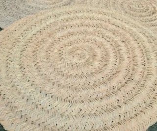 Alfombras Redondas Esparto Natural Estilo Boho