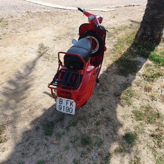 Vespa Primavera 75 a 125 con papeles
