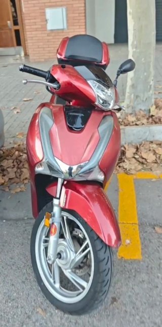Honda SH 125i ABS 2018 Rojo Smartkey