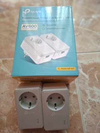 Kit PLC TP-Link AV600 Passthrough TL-PA4010P