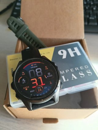 Reloj Garmin Fenix 8 Sapphire Gris antracita