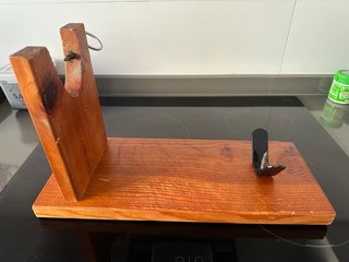 Jamonero madera y metal
