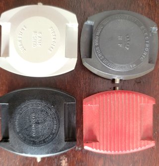 Lotto 4 casse orologio fiberglass