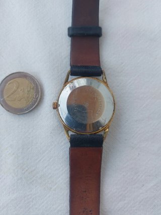 Reloj Lip Automático Extraplano Dorado