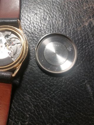 Reloj Lip Automático Extraplano Dorado