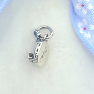 CHARM BRIDGERTON CRISTAL AZUL