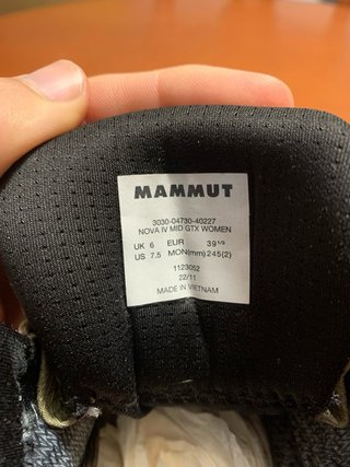 Botas de montaña Mammut