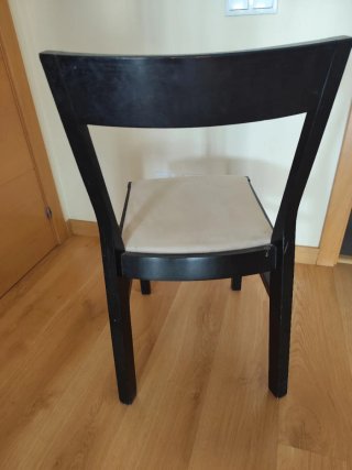5 Sillas Comedor Negras Ikea Roger