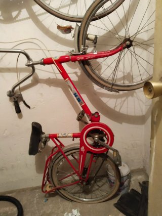 Bicicleta BH antigua roja
