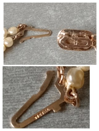 Pulsera doble hilo perlas Mallorca + Dije G