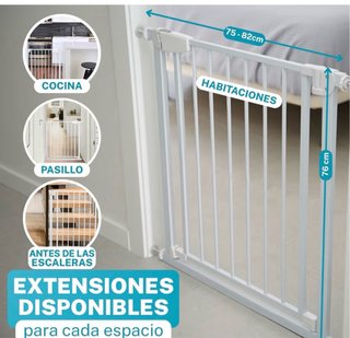 Vallas de seguridad para escaleras de bebé Almar