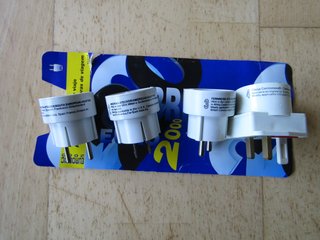 Kit 4 adaptadores de viaje EUROBRIC
