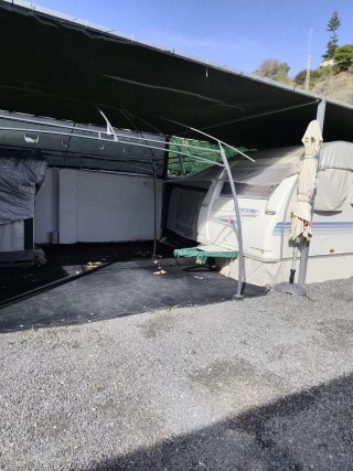 Carpa Cenador Outsunny 4x3m con Laterales