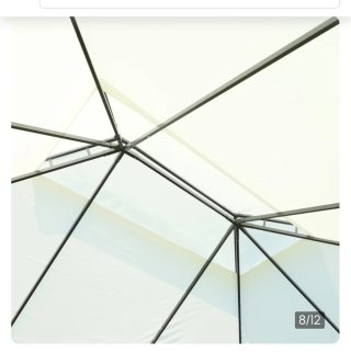 Carpa Cenador Outsunny 4x3m con Laterales