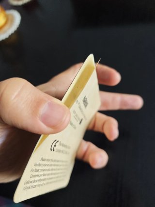 Cromo Señor de los Anillos Nestlé Holograma