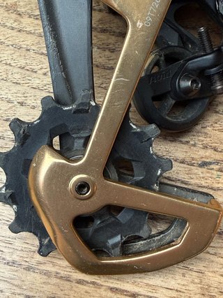 Cambio Sram XX1 Eagle negro/dorado 12v
