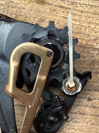 Cambio Sram XX1 Eagle negro/dorado 12v