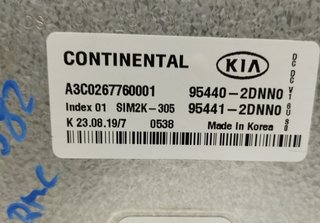 Kia 5461535 centralita cambio 954402dnn0 xceed