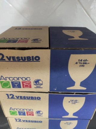3 Scatole di Calici Vino Arcoroc Vesuio