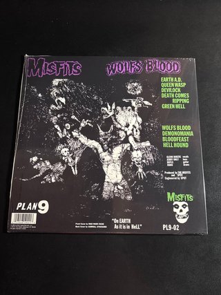 Misfits Earth A.D. Wolfsblood vinilo LP danzig USA