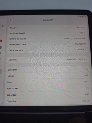 iPad Air 11 M2 128 gb