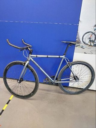 bicicleta FIXIE talla 53 gris