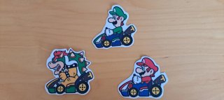 Pegatinas Mario Kart Antirayones