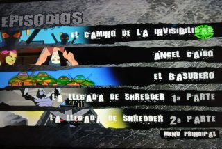 DVD Tortugas Ninja Dibujos Animados Español