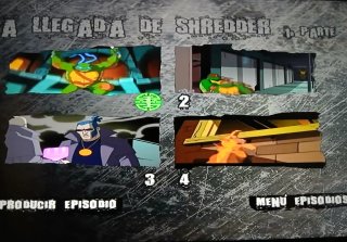 DVD Tortugas Ninja Dibujos Animados Español