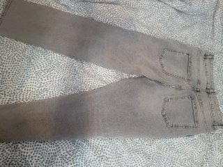 3 Pantalones Chica Negro y Gris