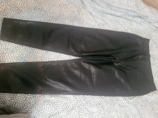 3 Pantalones Chica Negro y Gris