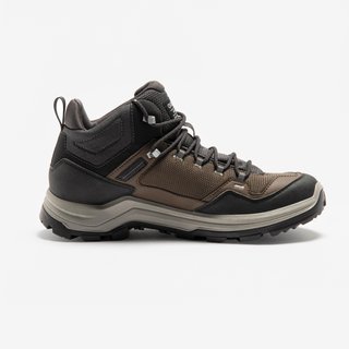 Botas de senderismo impermeables hombre, MH100 marrón