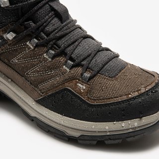 Botas de senderismo impermeables hombre, MH100 marrón