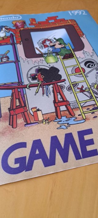 Póster Nintendo Game Boy 1992 (vinilo texturizado)