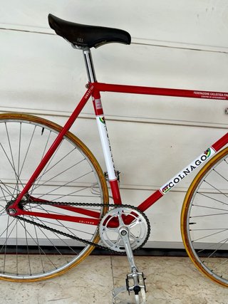 Colnago Pista Bici Corsa Rossa