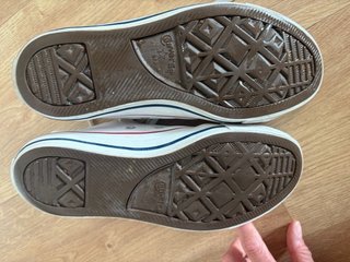 Converse All Star Piel Blancas