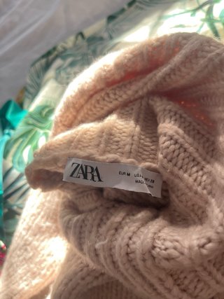 Jersey Zara Perlitas Hombro Talla M