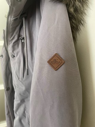 Chaquetón O’Neill gris lila mujer M abrigo