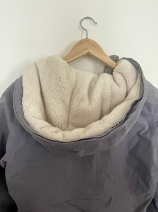 Chaquetón O’Neill gris lila mujer M abrigo