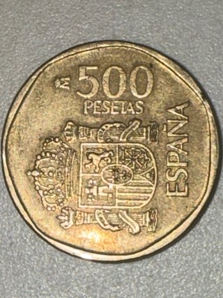 500 Pesetas 1987 Juan Carlos I y Sofía